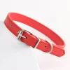 Colorful Leather Puppy Cat Collar Cute Kitten Necklace Name Personalized Collar for Cats Dogs Pet Supplies Accessories Harness 4