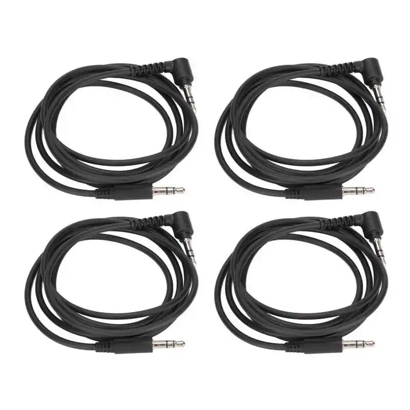

Male To Male Auxiliary Sound Cable Soft Black AUX Cord Universal for Speaker