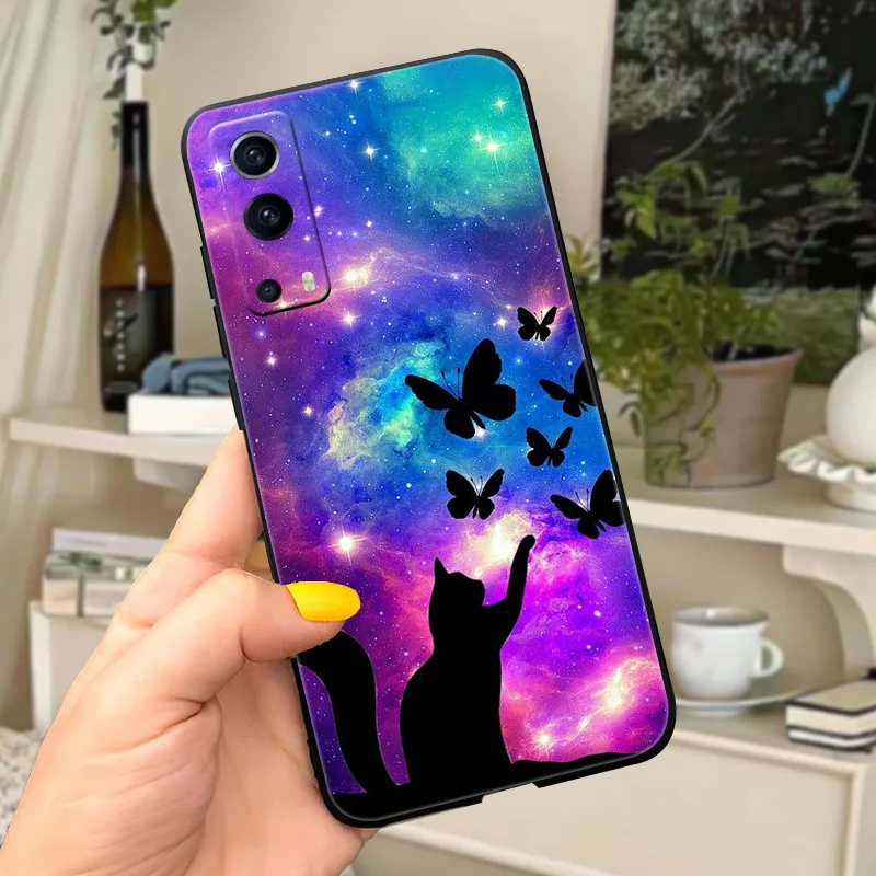 Чехол для Vivo Y72 5G, чехол V2041, мягкий силиконовый чехол для Vivo Y52 5G V2053, чехол для телефона Vivo Y 72 52, чехол-бампер (art.: 3920bde20bfa1) - 3920bde20bfa1