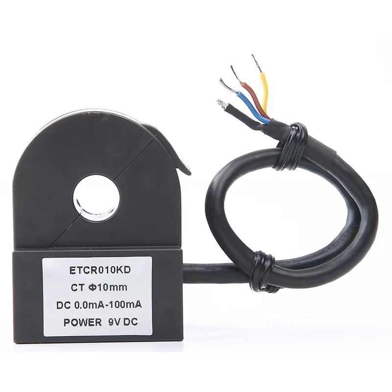 

ETCR010KD Split Type High Accuracy DC Leakage Current Sensor 0-100mA DC Applied in oscilloscope Data Logger Multimeter