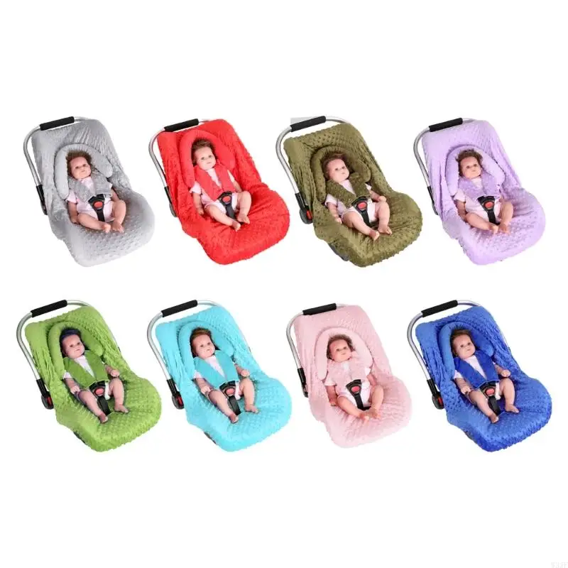 W3JF Comfortable Baby Head Support Bassinet Shoulder Strap Cover Case For 0-12 Month