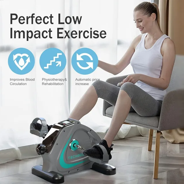 Under Desk Portable Exercise Bike 6