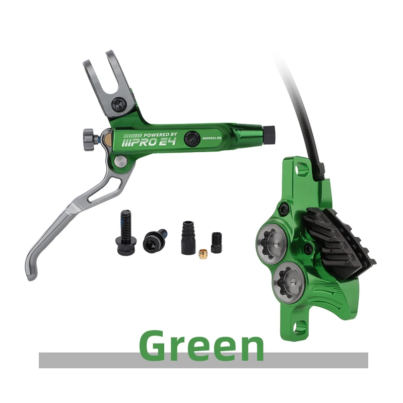 IIIPRO E4 Fahrrad-Scheibenbremsen-Set 4-Kolben Hydraulische Fahrradbremse 800/1550mm Vorne Hinten Fahrrad-Hydraulikbremssattel/-griff – Detail 18