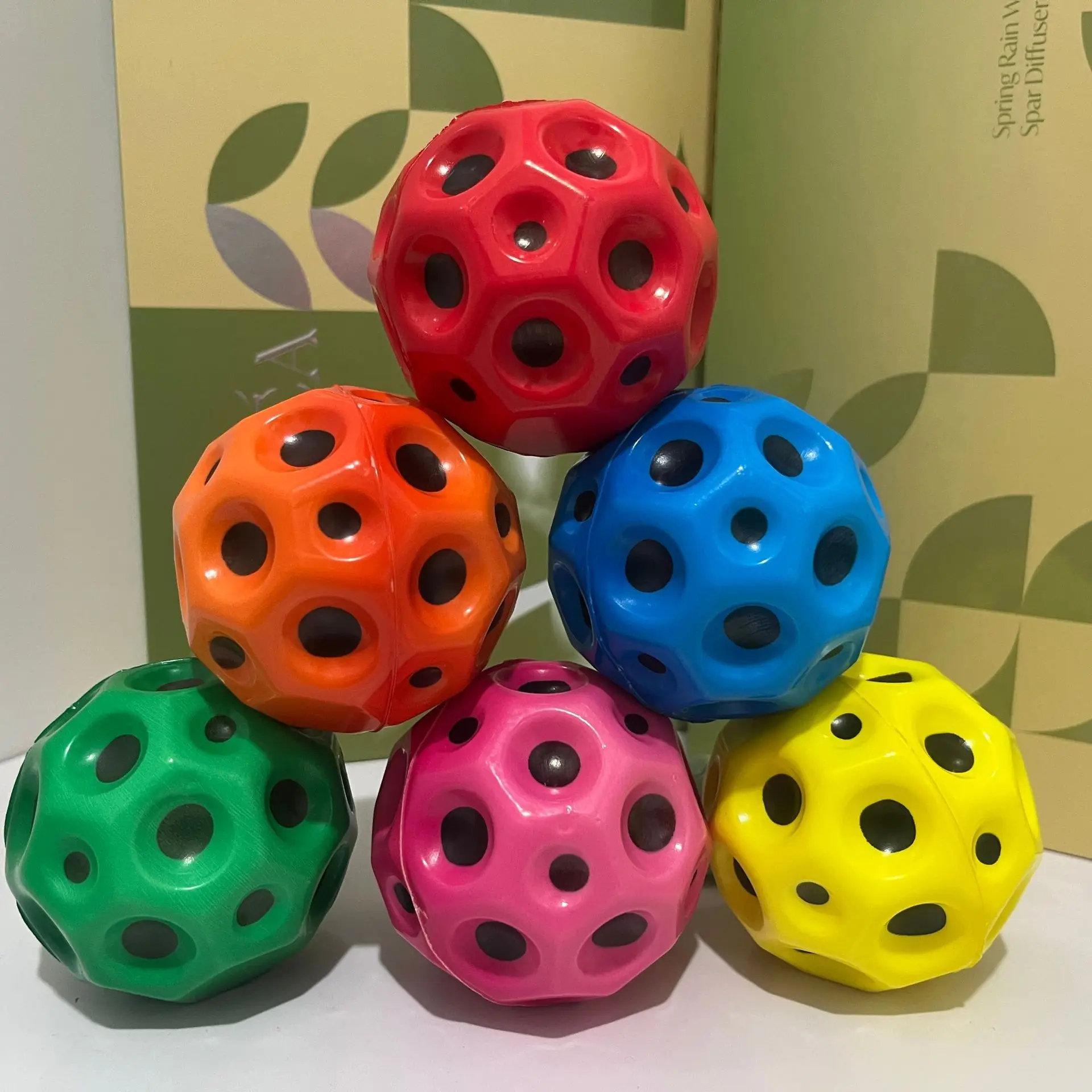Hole Ball Bouncy Kids Indoor Outdoor Toy