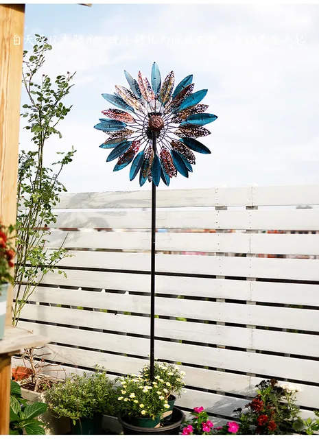 moulin à vent avec éclairage solaire type 13.1 rouge - Achat/Vente  decoration de jardin pas cher 