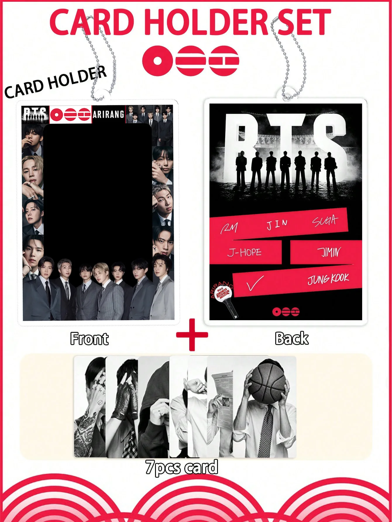 Premium Kpop Collectible Card Holder – High-Quality Display & Fan Merchandise Accessory