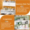 Washer Dryer Countertop,3-Tier Washer and Dryer Covers,Wood Over Washer and Dryer Countertop Shelves for Laundry Organization 6