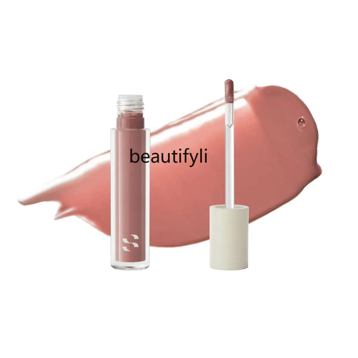 

zq Pure Vegetable Organic Lip Gloss Lip Gloss Nourishing Moisturizing Nude Color Polishing Natural