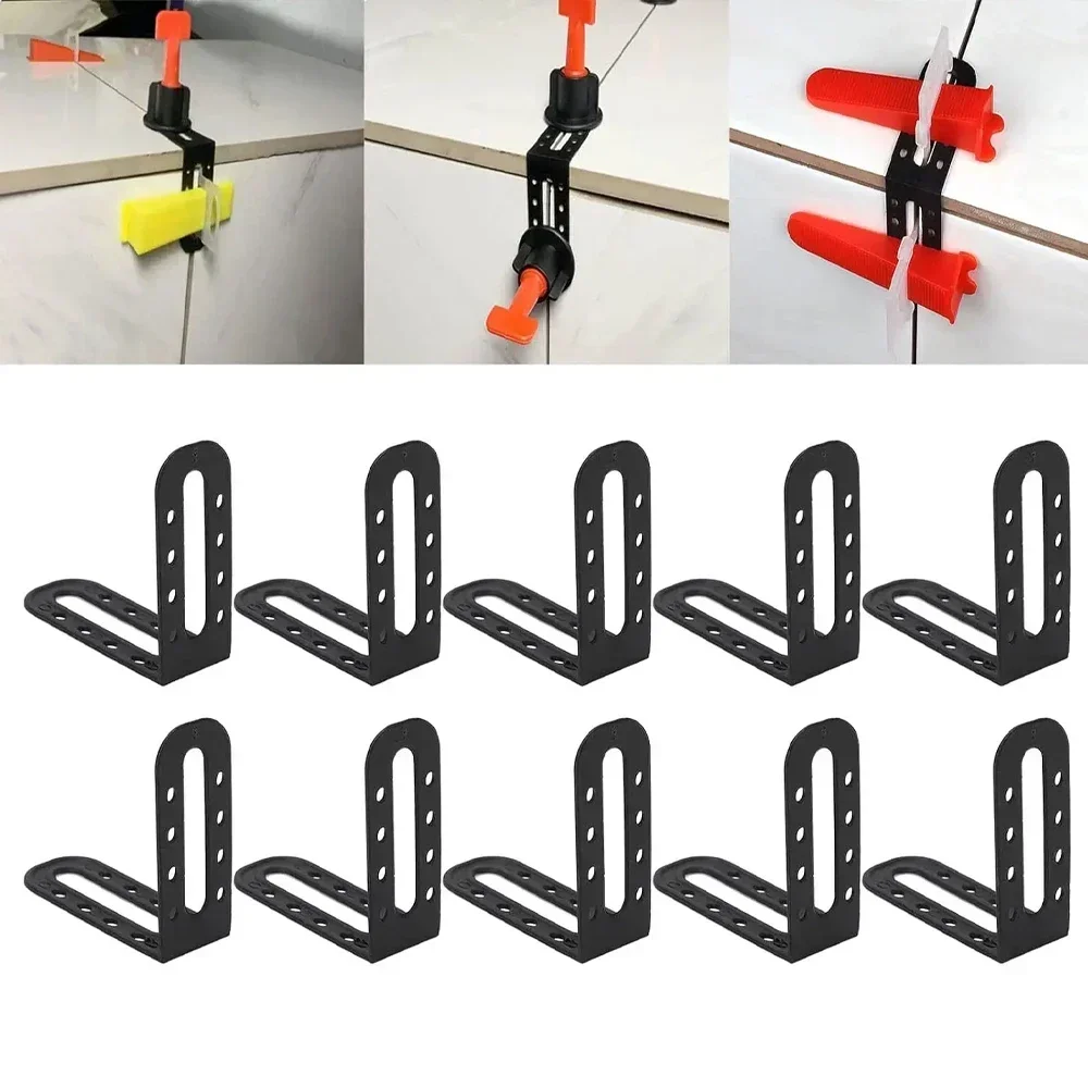 5/25/150Pcs Tile Leveling System Clips Male Angle Floor Wall Ceramic Leveler Spacers Locater Adjuster Laying Construction Tools