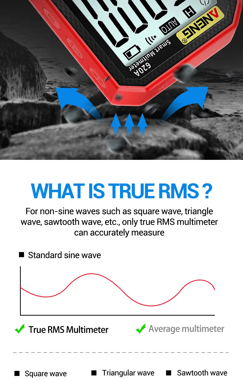 Щупове на мултицет ANENG 620A
