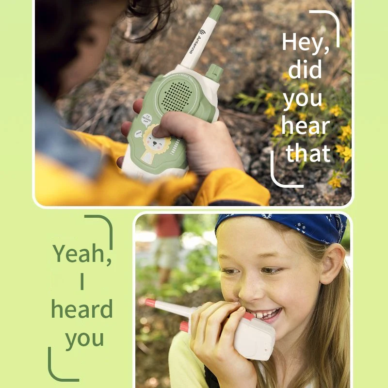 2Pcs/Set Children Walkie-Talkie Toys Parent-Child Interaction Walkie Talkies Range Two Way Receiver Kids Christmas Gifts 5