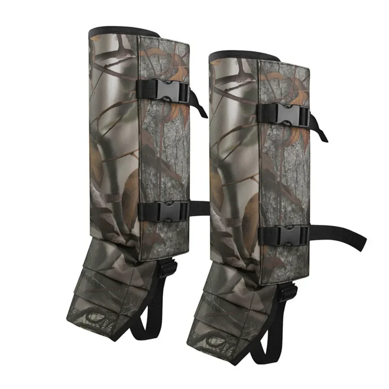 Snake Gaiters, waterdichte Snake Guards, Outdoor Hiking Hunting Snow Sand Waterproof Boots Cover Legging Gaiters Fit for Men & Women, Maat verstelbaar