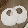 Cotton Gause Baby Bibs Solid Color Absorbent Baby Tassel Bib Newborn Burp Cloths Bandana Scarf for Kids Baby Girls Feeding Item 5