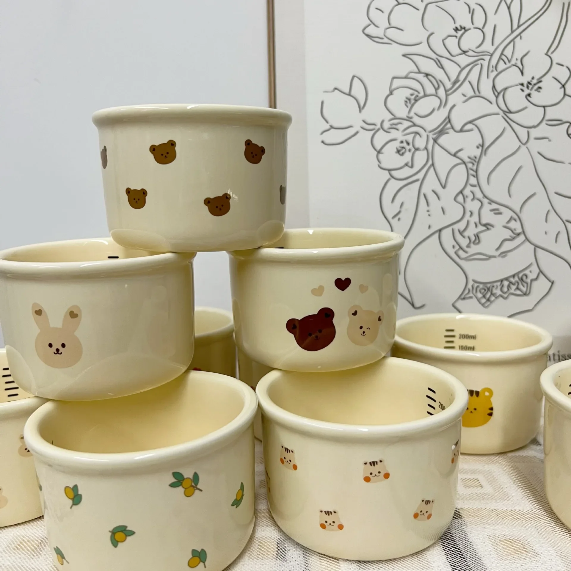 Children's Feeding Utensils Ceramic Fresh-keeping Sealed Food Bowl Baby Outdoor Travel Tableware Baby Products baby tableware set