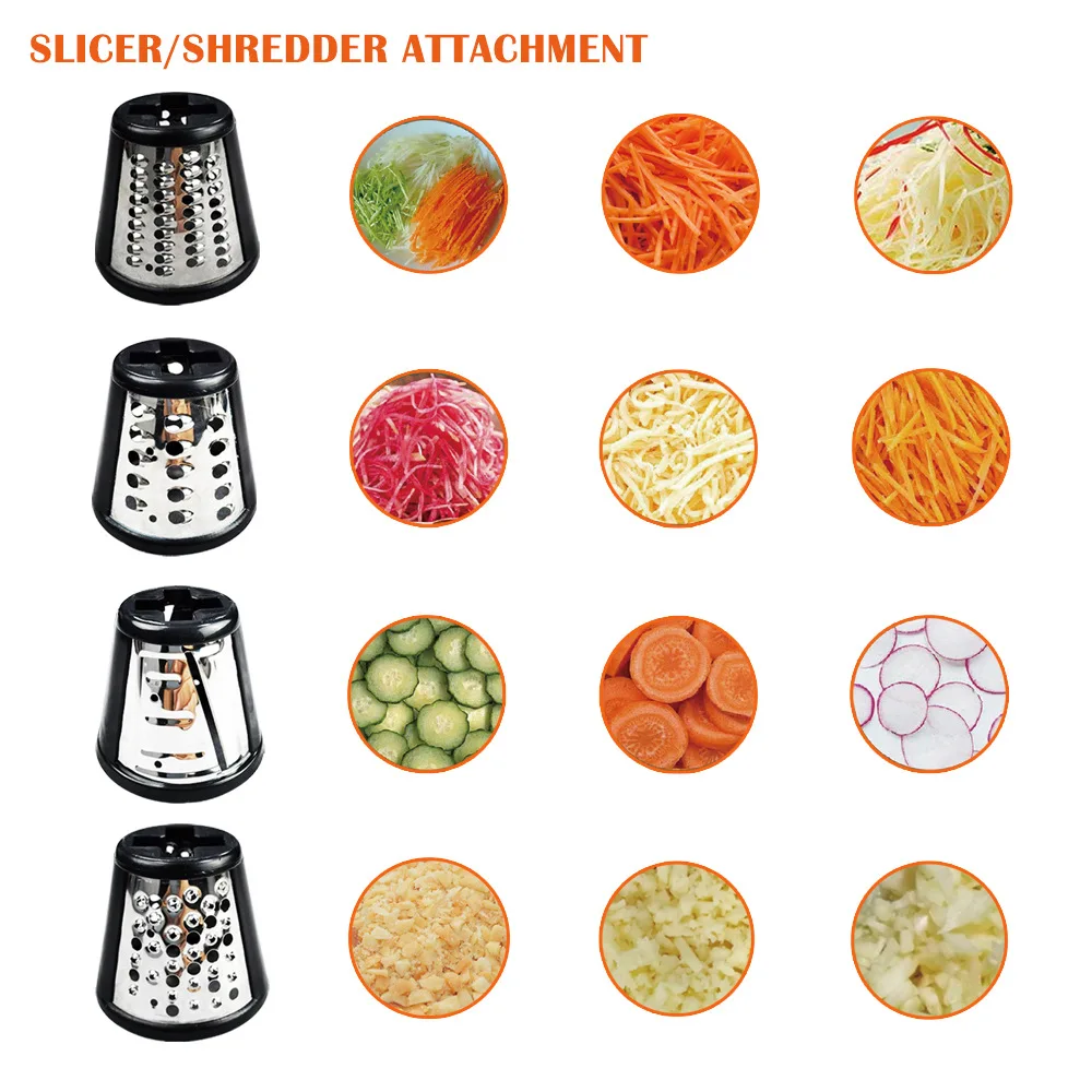 Neue KitchenAid Chef Machine: Großkalibriger Gemüseschneider, Chubao Kaishanyi Nudelpresse und Fleischzerkleinerer-Zubehör – Detail 5