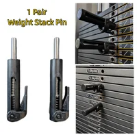 2 Pack Weight Stack Pin 8MM Super Group Strength Training Weight Loading Decreasing Pin Gym Equipment Replacement Accessories 1