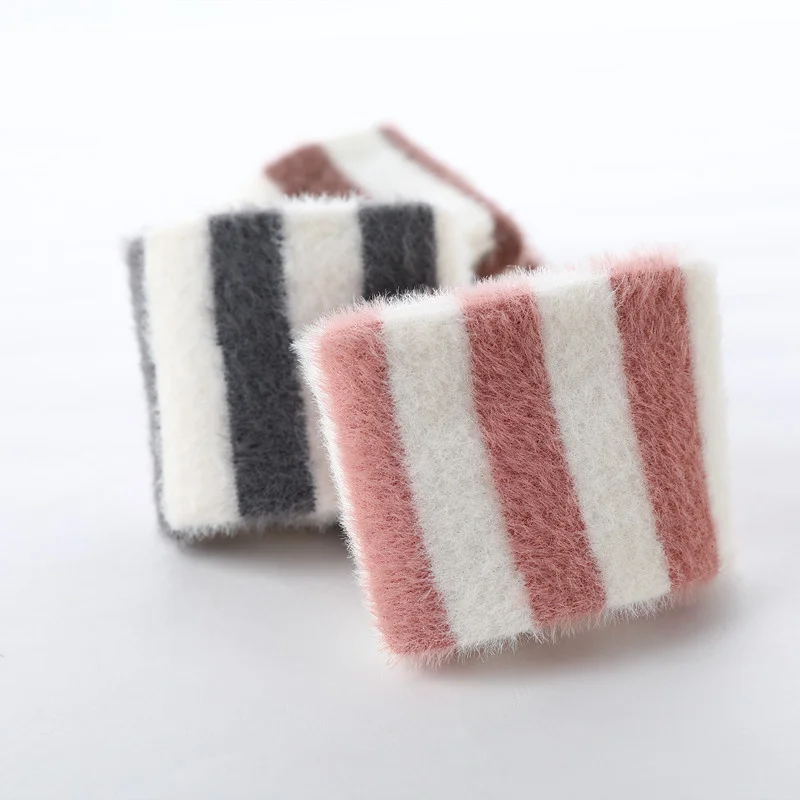 Newborn Baby Socks Cute Striped Socks Infant Kid Cotton Toddlers Leg Warmers Knee Soft Velvet Long Baby For Girls Boy