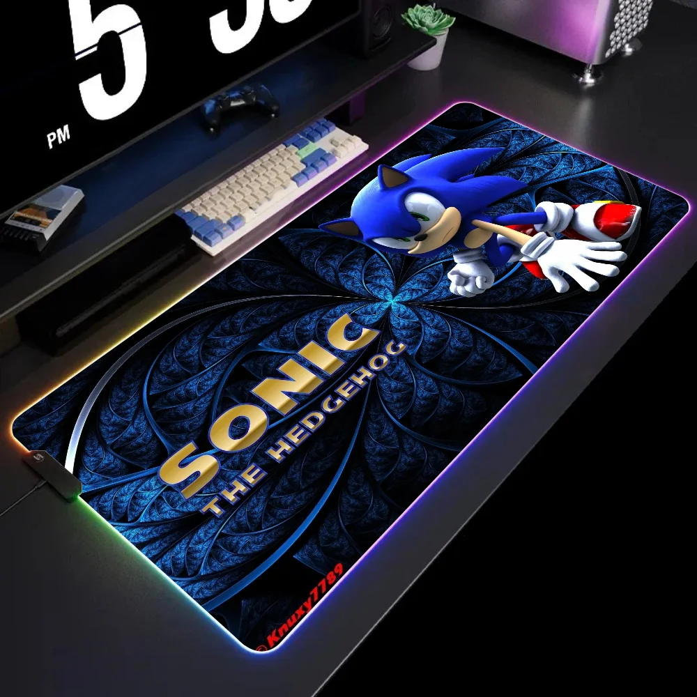 RGB-sonic Anime Mouse Mats Xxl Gaming Mouse Pad 900x400 Pc Accessories Mause Pad Gamer Deskmat Mousepad Pads Carpet Mat Large 2