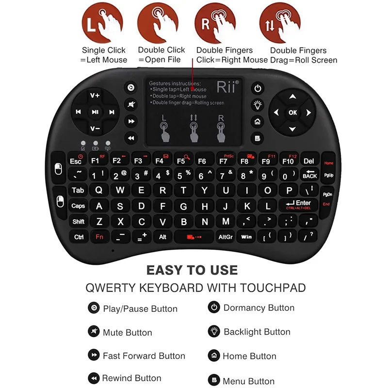 portátil 2.4ghz teclado sem fio para smartphones