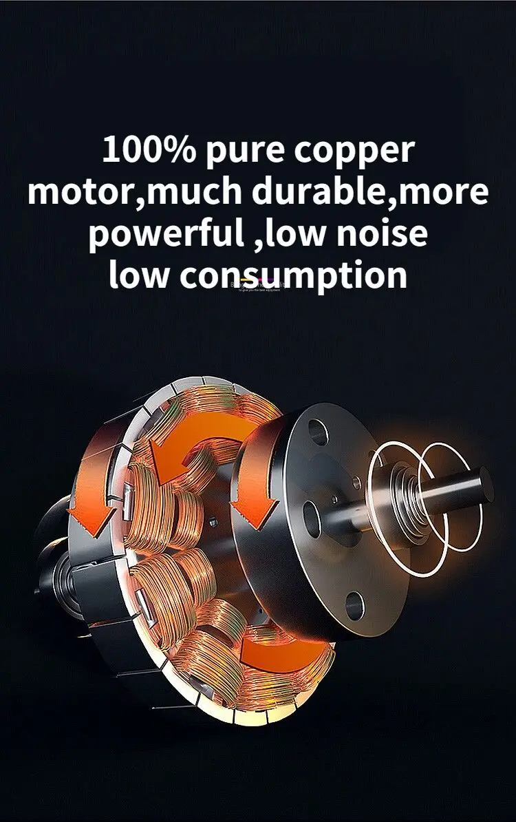 20 Polegadas 3 Velocidade 360 Graus Enrolamento Inteligente Ventilador de Piso de Cabeça Dupla Ventilador Industrial Ventilador Elétrico 4