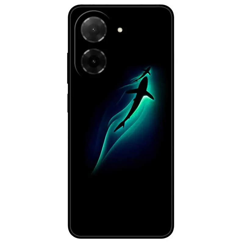 Silicone Wolf Design Soft TPU Phone Case - Enhanced Protection Back Shell