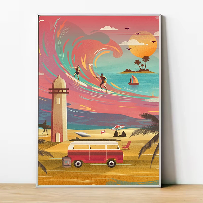 

Posters for Wall Decoration Painting Abstract Ring Art Retro Travel Poster Decorative Paintings Home Decorations Room Decor the