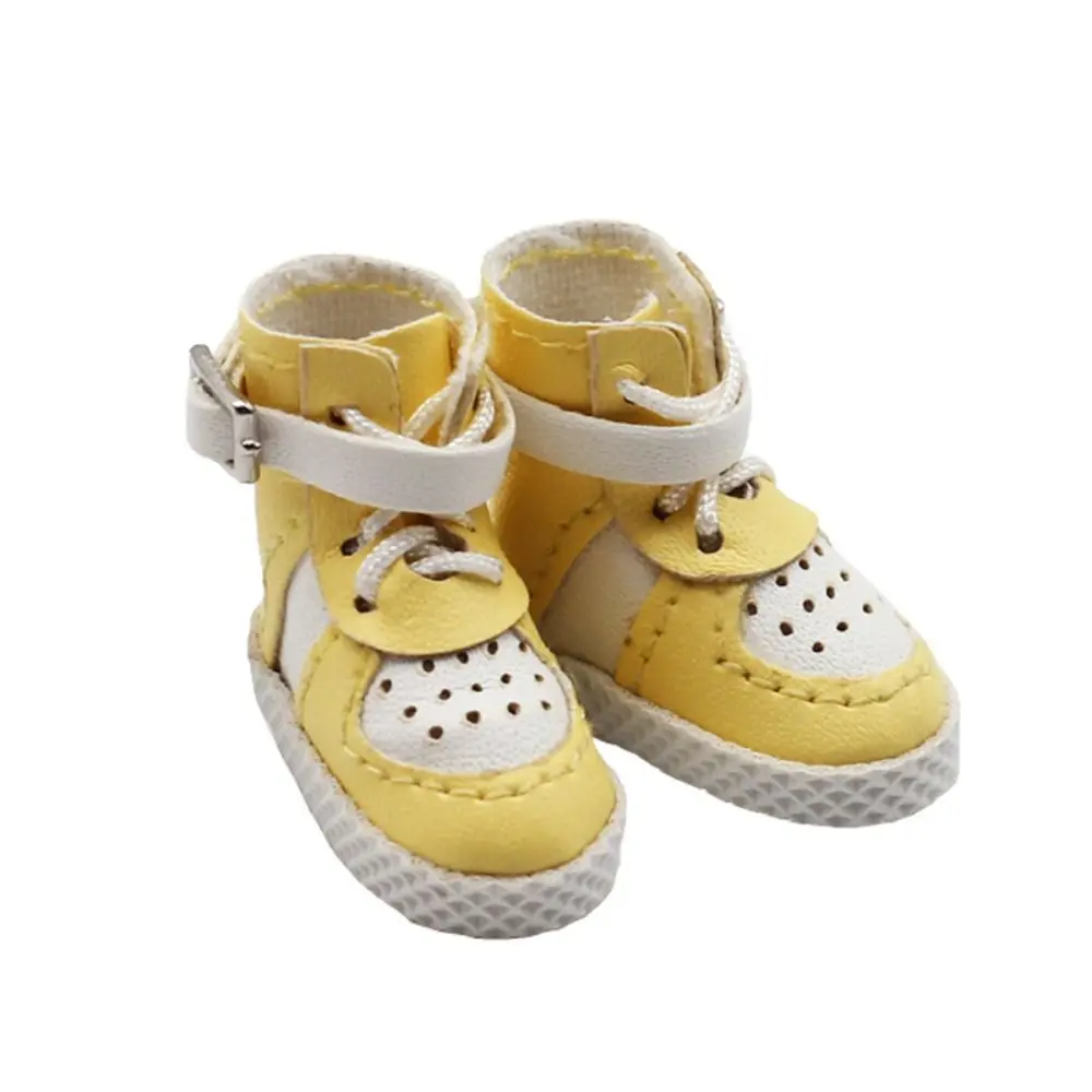 Lovely High-top Obitsu 11 Shoes Sneakers Thick Bottom 1/12 Bjd Shoes Multi-color GSC 1/12 Bjd Casual Shoes Children