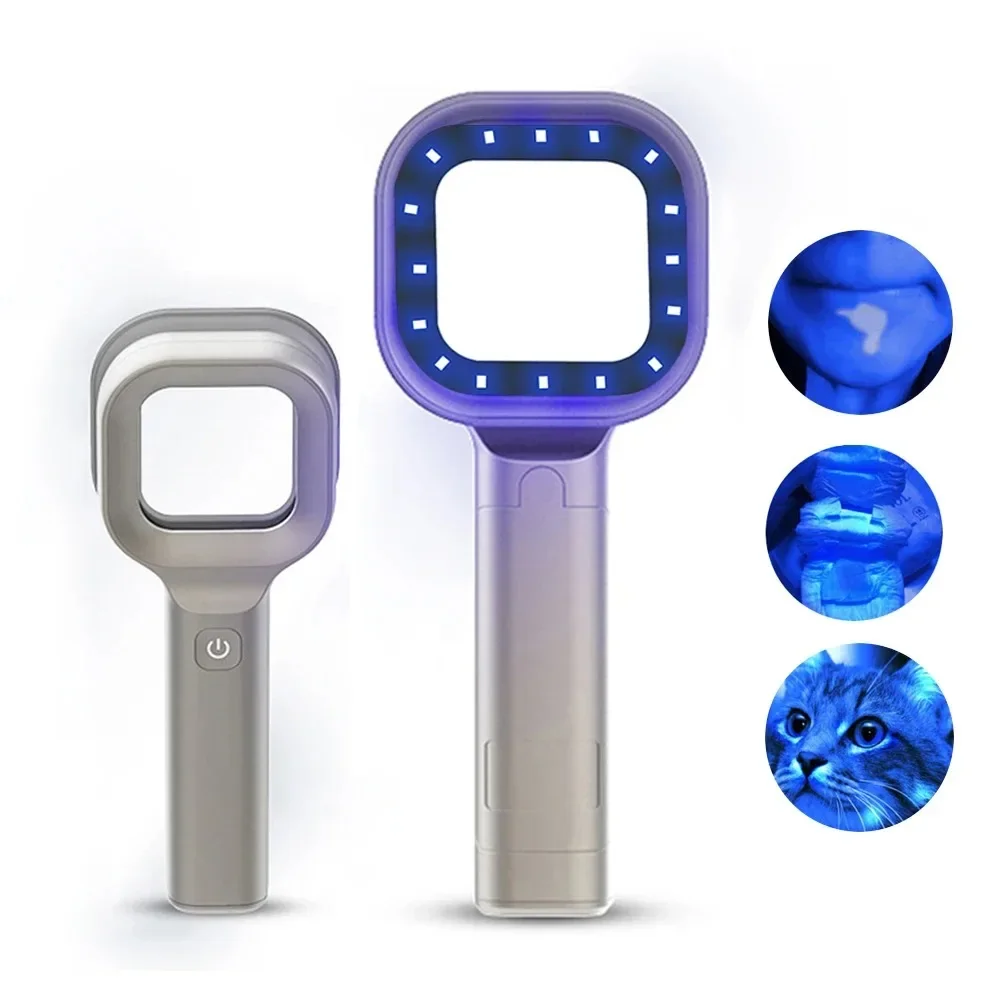 Wood's Lamp For Skin Examination Test Medical Diagnostic Analyzer Machine Ultraviolet Facial Skin Analysis Personal Beauty Care