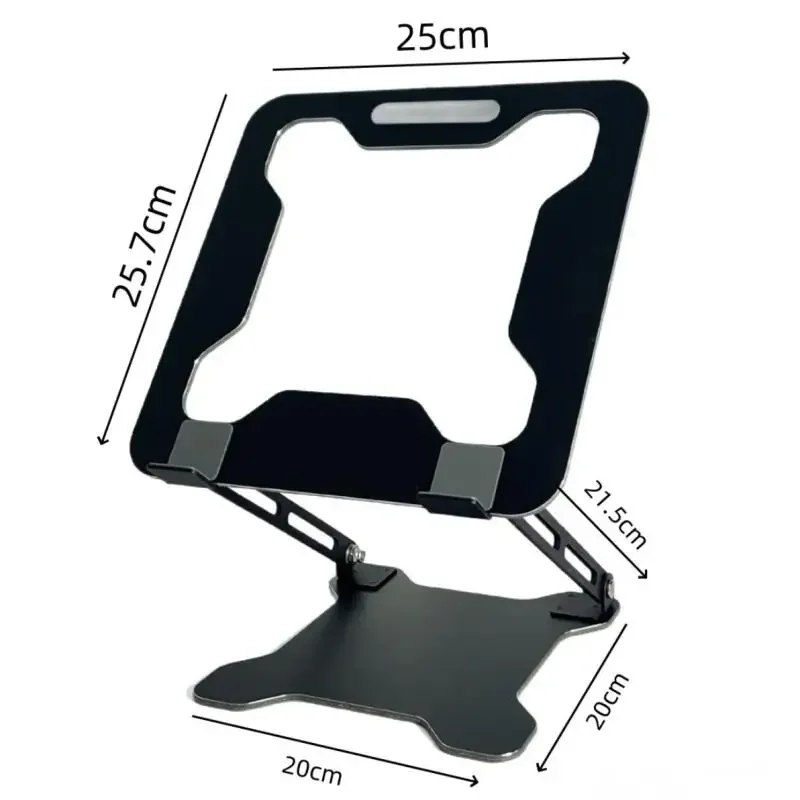 유니버설 노트북 스탠드 메탈 폴더블 알루미늄 데스크 노트북 쿨링 브래킷 인체공학적 컴퓨터 조절 가능한 태블릿 노트북 스탠드