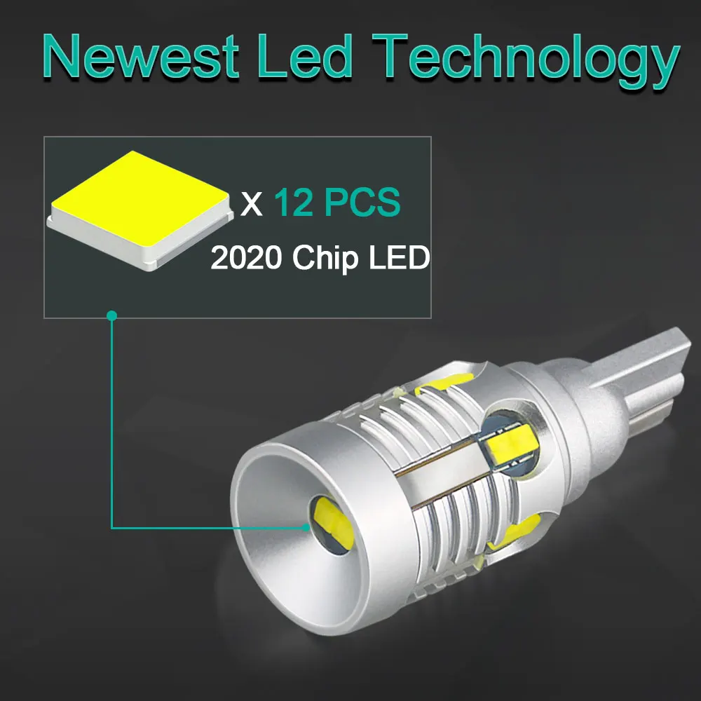 2  W16W T15 LED T16  Canbus     LED  ڵ    극ũ    12V