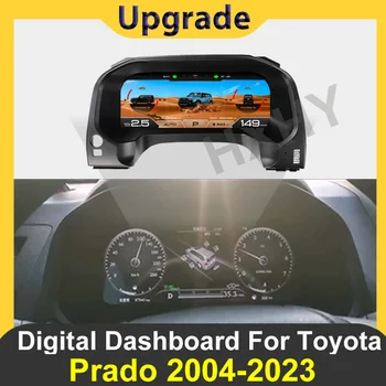 2025 último grupo de instrumentos LINUX Digital Original para coche para Toyota Prado 2004-2022 LCD Speedmeters reproductor de tablero 1