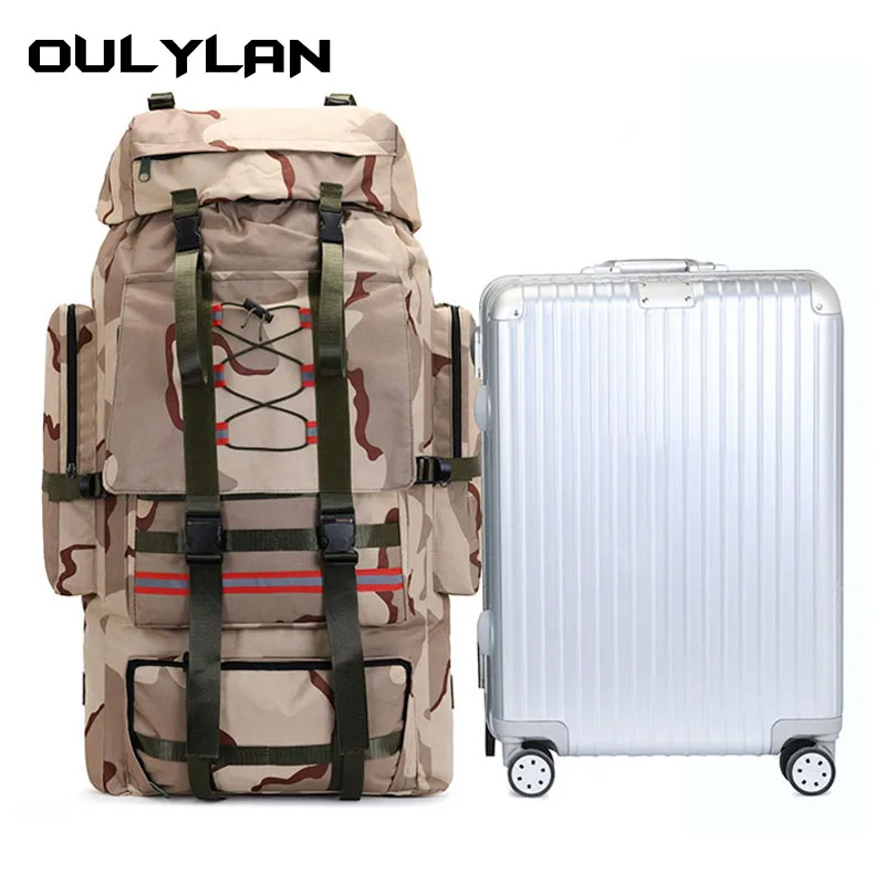 

Super Backpack 130L Outdoor Extra Large Travel Bag Tent Camping Rescue Capacity Luggage Backpack for men and women