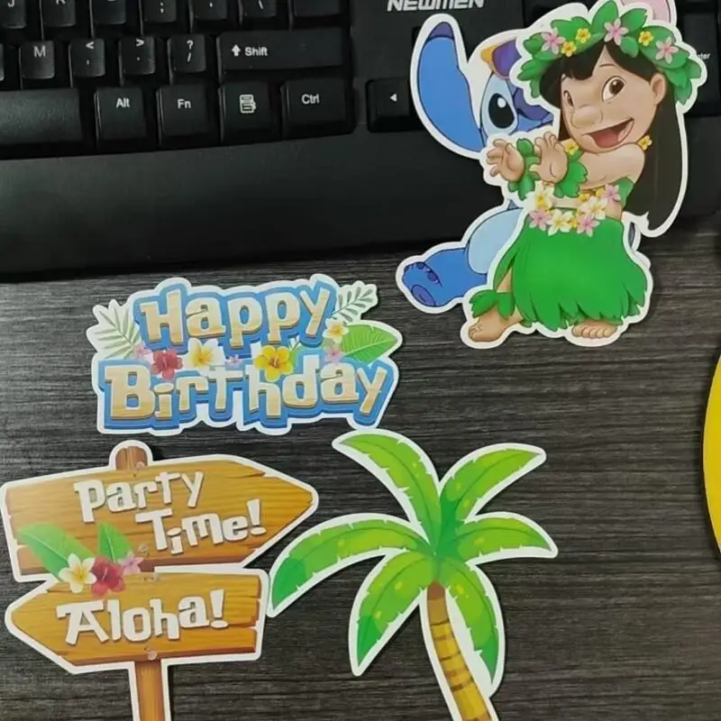Décoration Anniversaire Lilo & Stitch Thème Tropical