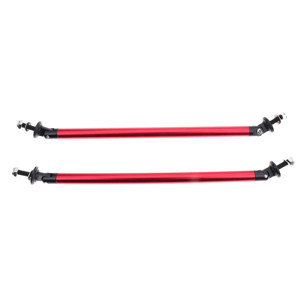 

dolity Car Adjustable Front Bumper Lip Splitter Rod Support Bar 20CM 7.9inch