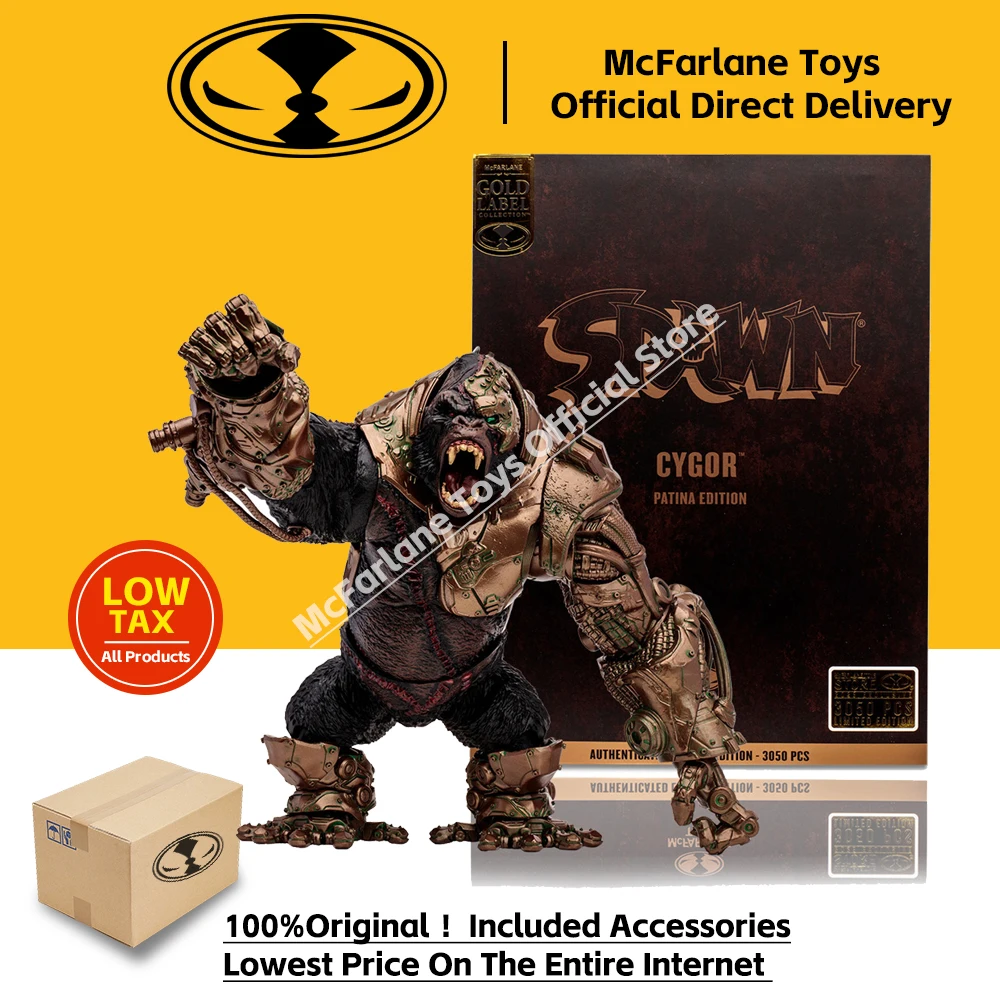 Mega Figura Cygor Spawn McFarlane Toys – 22 Parti Mobili – Altezza 23 Cm – Base Inclusa – Da Collezione – Età 12+ - 2