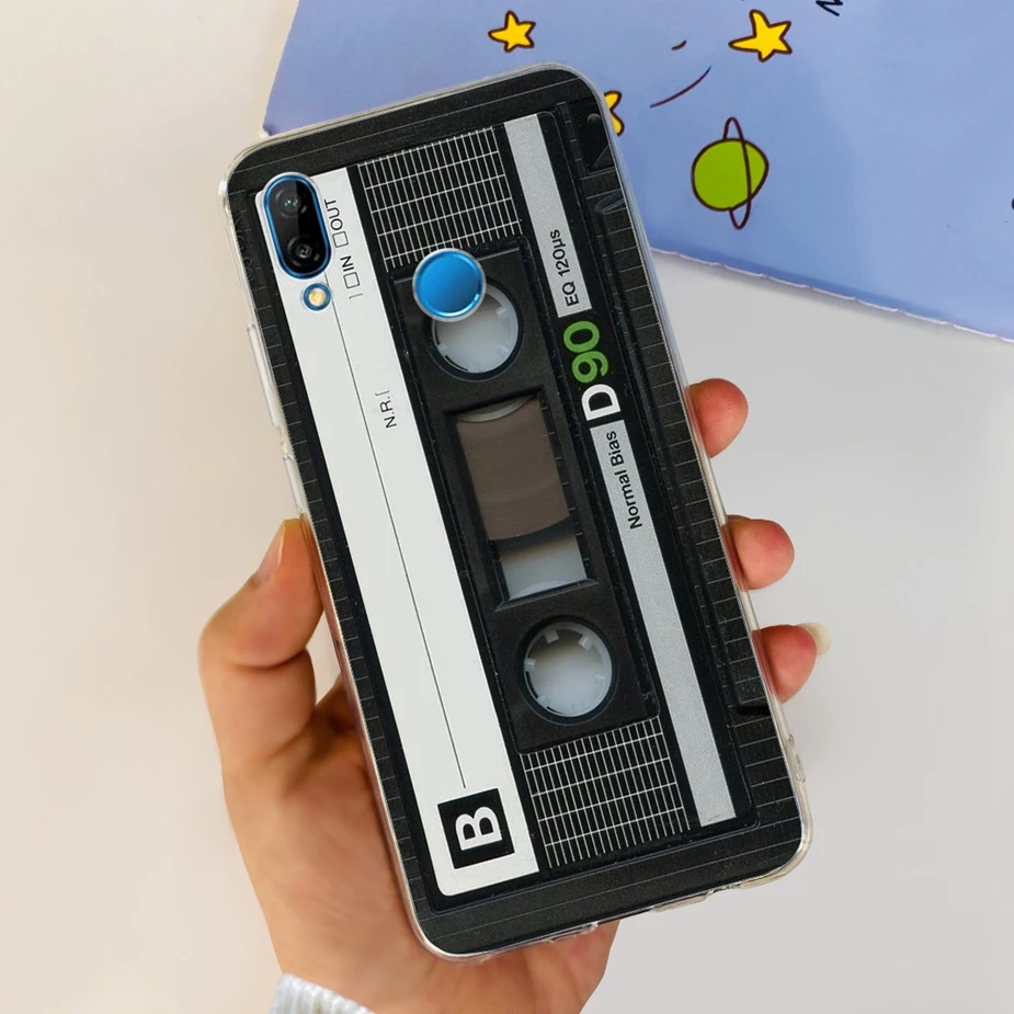 Stylish Painted Clear Silicone Soft TPU Phone Case