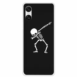 Cartoon Clear TPU Soft Silicone Protective Case Cover for Xperia 1 VI (H10.CH.70)