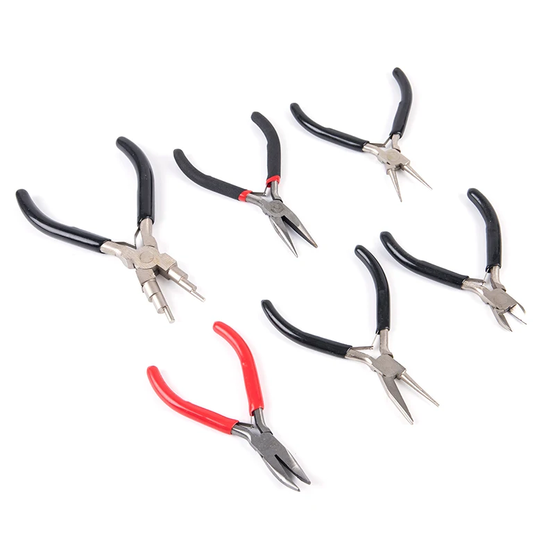 148mm Round Nose Pliers Foam Handles Ergonomic Wire Wrapping