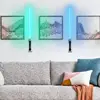 Wall-Mounted Sword Stand Practical Bracket Laser Sword Display Holder Sturdy Acrylic Lightsaber Hanging Rack Home Decoration 2