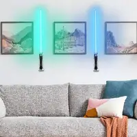 Wall-Mounted Sword Stand Practical Bracket Laser Sword Display Holder Sturdy Acrylic Lightsaber Hanging Rack Home Decoration 2
