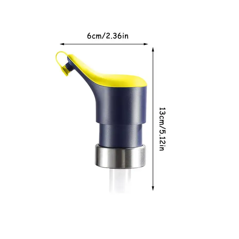 Sauce Pump Dispenser Ketchup Bottle Condiment Bottles Pump Dispenser With Pressure Nozzle Head Push-Type