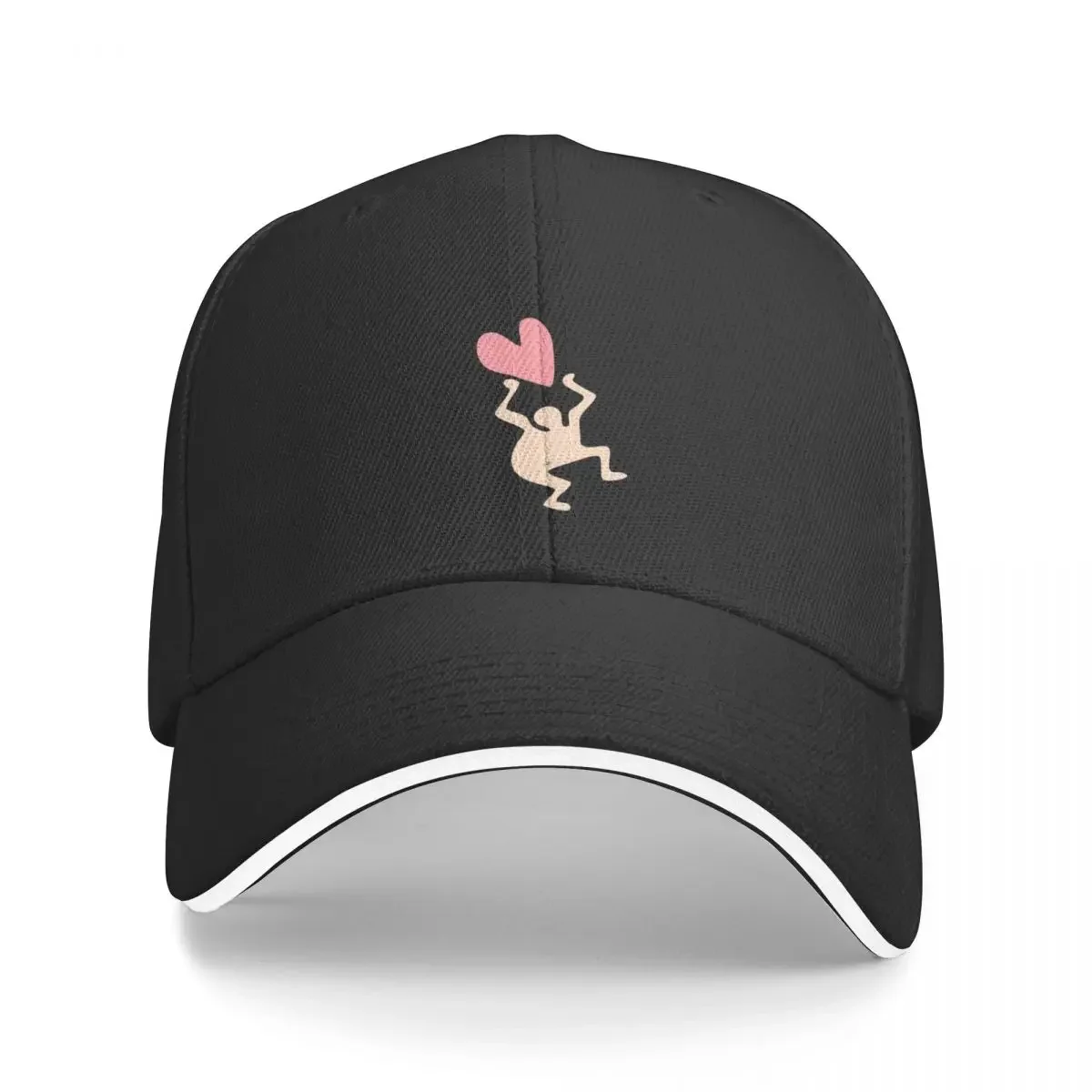 

pinky heart Baseball Cap Luxury Hat Custom Cap Girl Men's