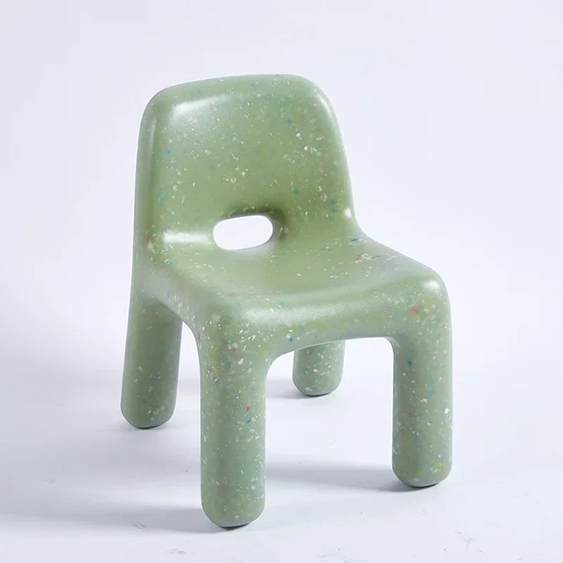 Children's Small Chair Small Bench Kindergarten Baby Writing Dining Table and Low Stool Household Armchair