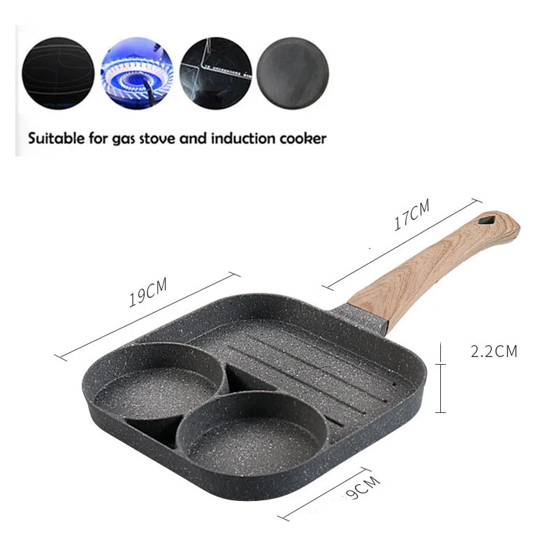 Non-stick Electric Omelet Pan Mini Frying Pan Kitchen Cooking Tool (US  Plug) 