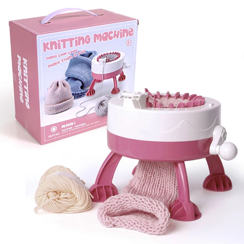 22 Needle Hand Knitting Machine Yarn Hat Socks Knitting Machine Automatic  Sewing Machine Knitting DIY Tool Accessories - AliExpress