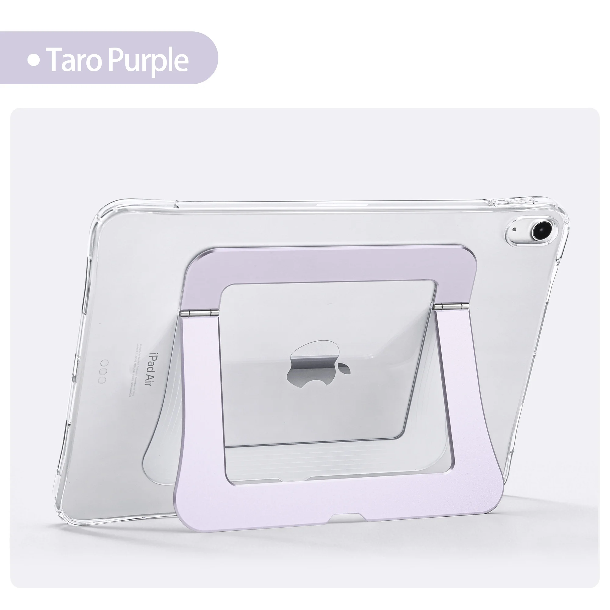 Acrylic Shockproof Stand Case with Multi-Angle Viewing and Magnetic Pencil Support