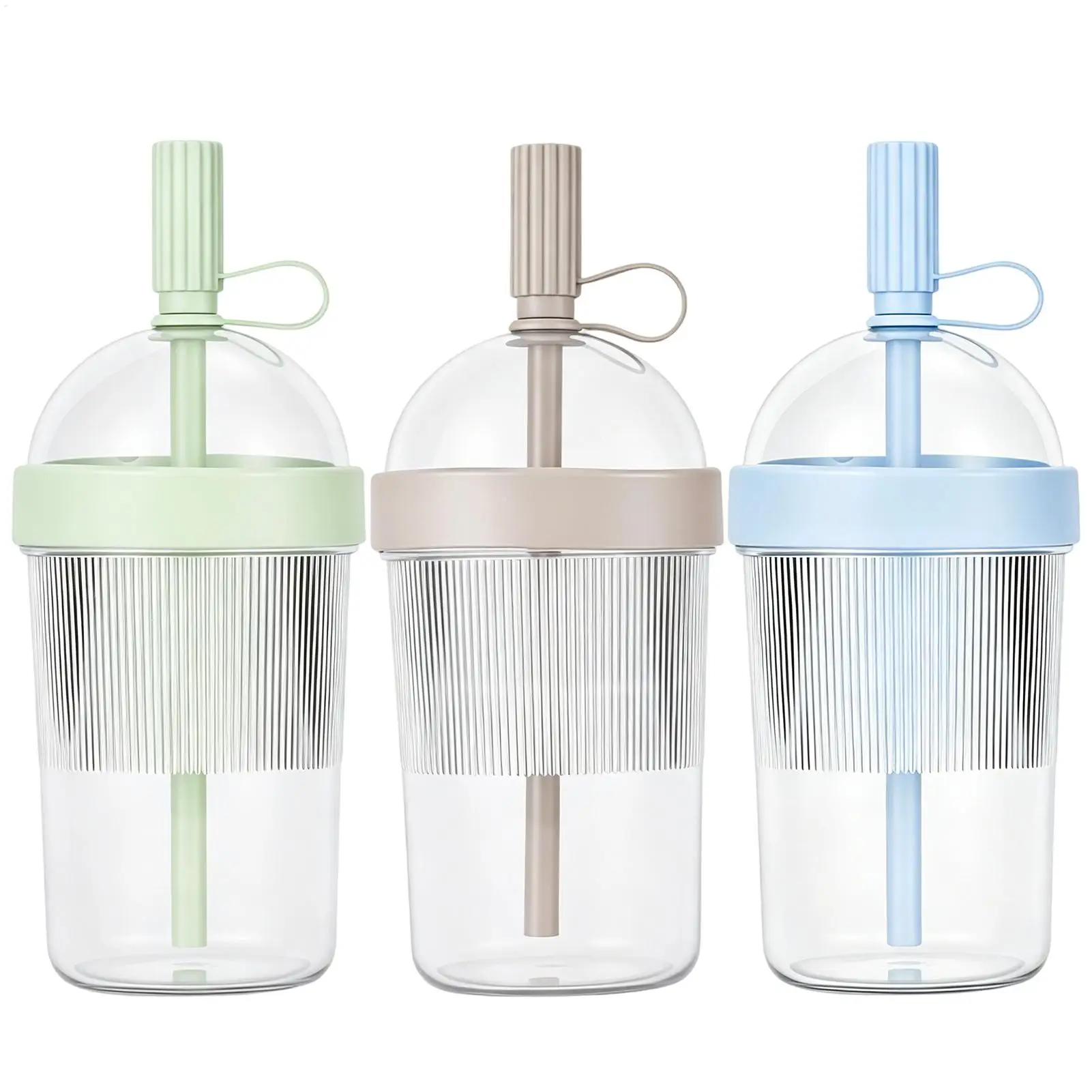 Eco-Friendly 17oz Reusable Tumbler with Lid and Straw - Perfect