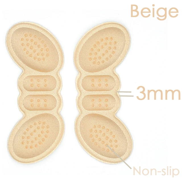 2pcs Insoles Patch Heel Pads for Sport Shoes Pain Relief Antiwear Feet Pad Protector Back Sticker C-1