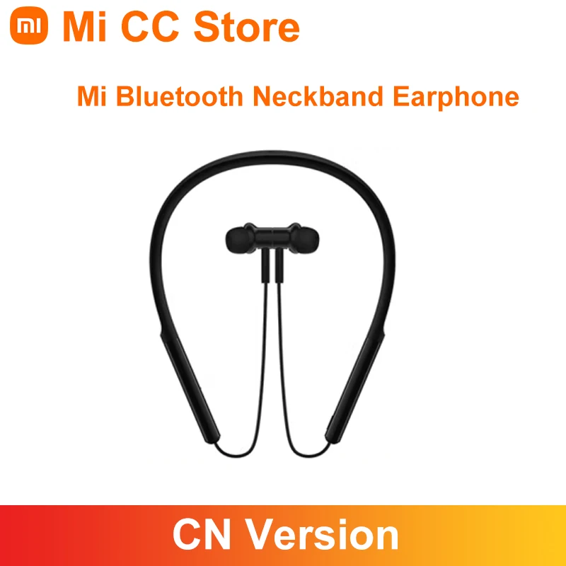 4.31€ 76% OFF|Original Xiaomi Nacken bügel Bluetooth Headset Hybrid Geräusch unterdrückung Nacken bügel Kopfhörer 10 Stunden Anruf zeit 100db magnetische Ohrhörer| | - AliExpress