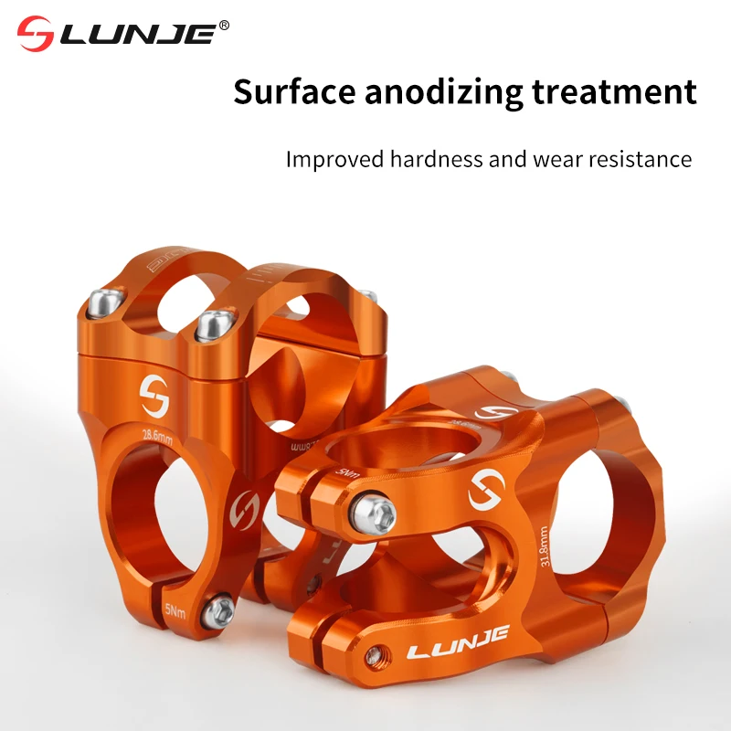 Bicycle Stem Handlebar Stem 31.8MM MTB Road Bike Aluminum Alloy Ultralight High strength Short CNC DH/AM/XC Parts